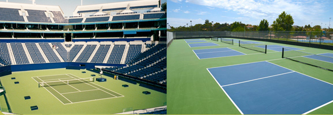 Palm Springs Tennis Courts | Cathedral City, California | Tennis Court Construction